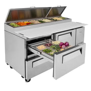 Turbo Air Refrigeration TPR-67SD-D2-N Pizza Prep Table, 20 cu. ft., 115V - photo 10