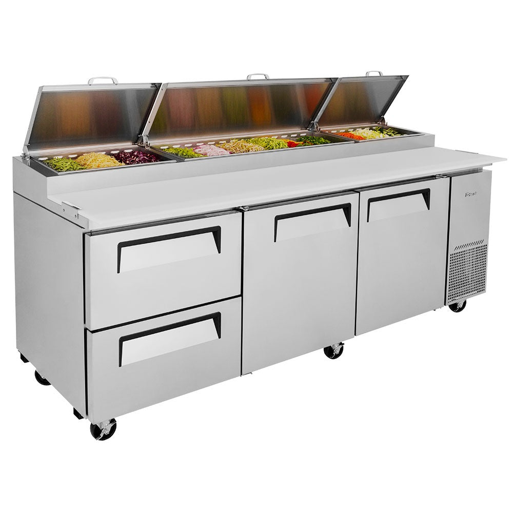 Turbo Air Refrigeration TPR-93SD-D2-N Pizza Prep Table, 31 cu. ft., 115V - photo 4