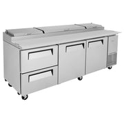 Turbo Air Refrigeration TPR-93SD-D2-N Pizza Prep Table, 31 cu. ft., 115V - photo 6