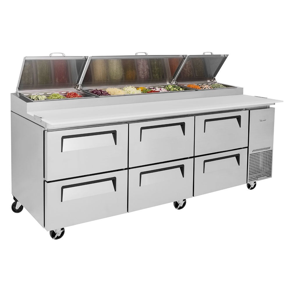 Turbo Air Refrigeration TPR-93SD-D6-N Pizza Prep Table, 31 cu. ft., 115V - photo 3