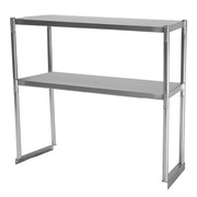 Turbo Air Refrigeration TSOS-3 Steel Overshelf, 36" Wide, Silver - Default Title