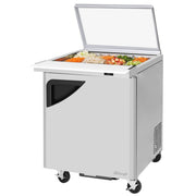 Turbo Air Refrigeration TST-28SD Sandwich Prep Table, 27 1/2" Wide, 115V - 8 cu. ft.
