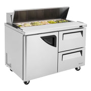 Turbo Air Refrigeration TST-48SD-D2-N Sandwich Prep Table, 12 cu. ft., 115V - photo 3