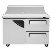Turbo Air Refrigeration TST-48SD-D2-N Sandwich Prep Table, 12 cu. ft., 115V - photo 5