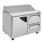 Turbo Air Refrigeration TST-48SD-D2-N Sandwich Prep Table, 12 cu. ft., 115V - photo 6