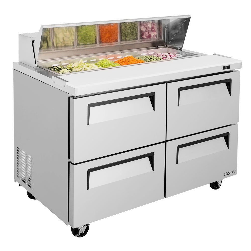 Turbo Air Refrigeration TST-48SD-D4-N Sandwich Prep Table, 12 cu. ft., 115V - photo 3
