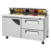 Turbo Air Refrigeration TST-60SD Sandwich Prep Table, 16 cu. ft., 115V - photo 2