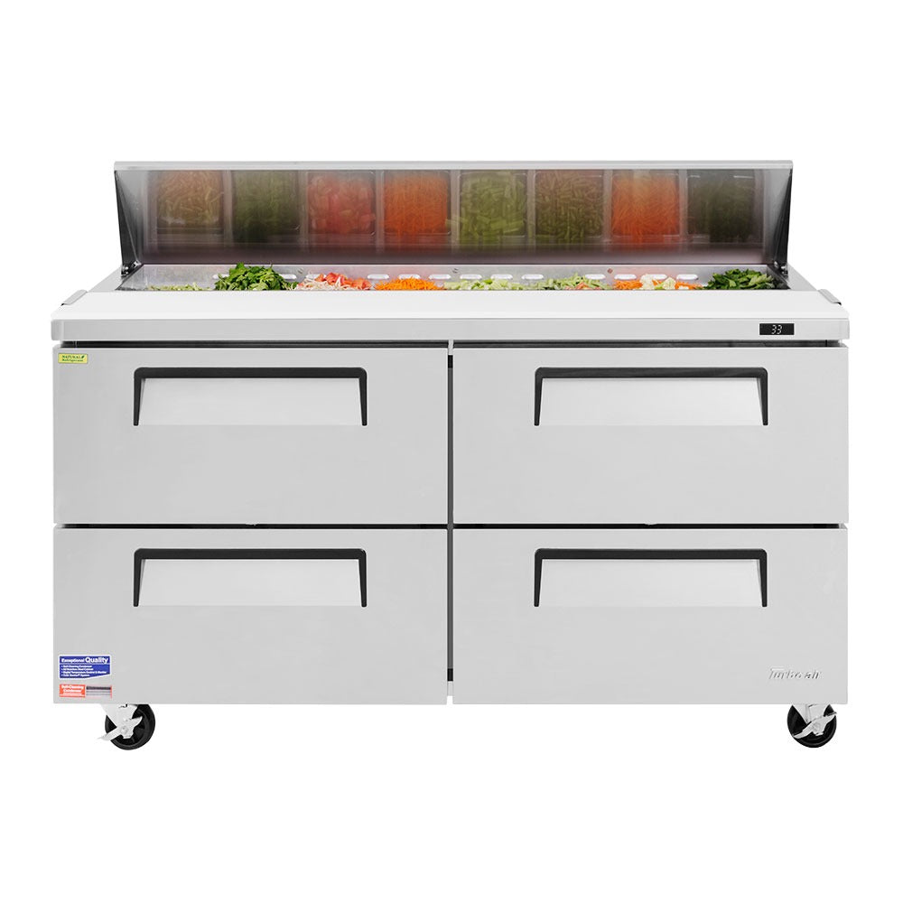 Turbo Air Refrigeration TST-60SD Sandwich Prep Table, 16 cu. ft., 115V - photo 3