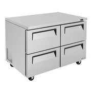 Turbo Air Refrigeration TUR-48SD-D4-N Undercounter Refrigerator, 12 cu. ft., 115V - photo 3