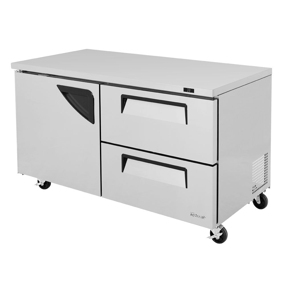 Turbo Air Refrigeration TUR-60SD-D2-N Undercounter Refrigerator, 16 cu. ft., 115V - Default Title