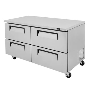 Turbo Air Refrigeration TUR-60SD-D4-N Undercounter Refrigerator, 16 cu. ft., 115V - Default Title
