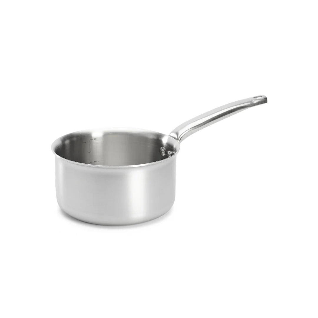 de Buyer 3601 Alchimy Sauce Pan, Silver - 2.1 qt.