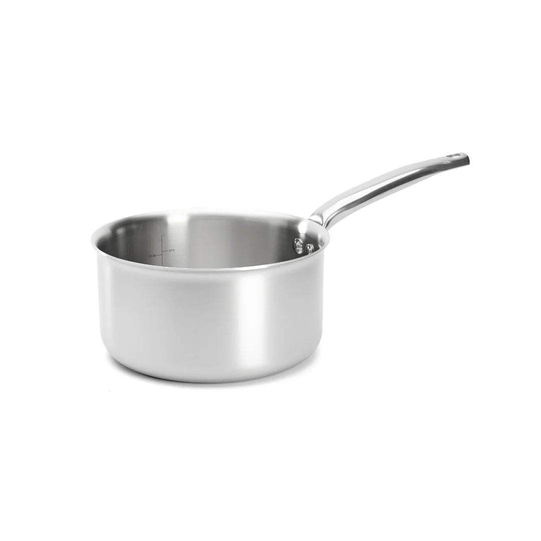 de Buyer 3601 Alchimy Sauce Pan, Silver - 2.6 qt.