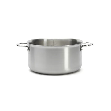 de Buyer 3605 Alchimy Sauce Pot, Silver - 5.3 qt.