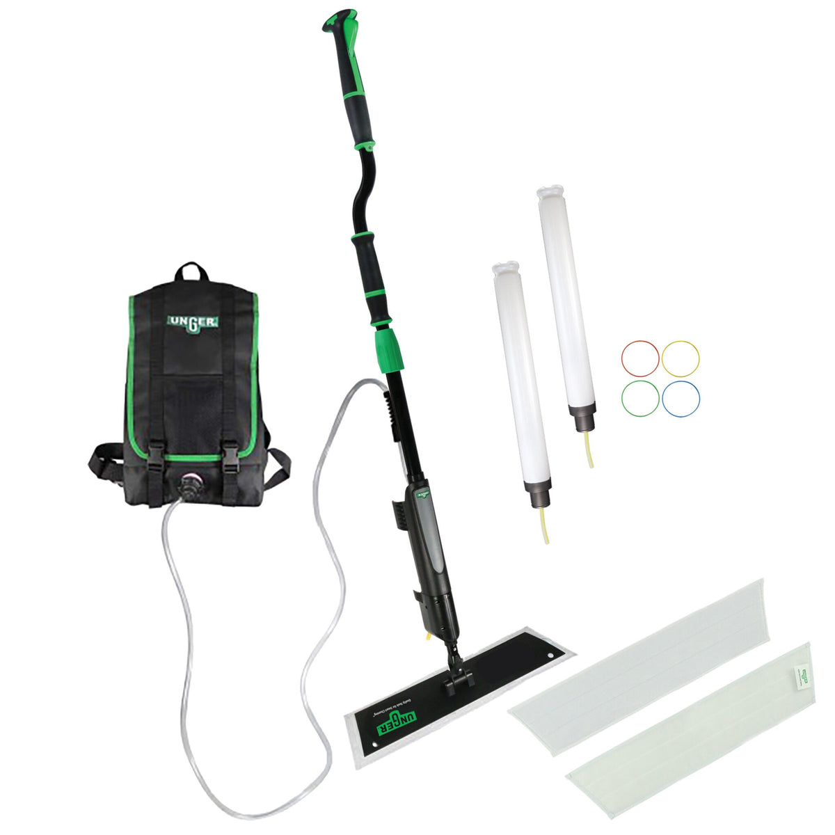 Unger Microfiber Floor Finishing Kit, 0.5 - 5 Liter, White - 26"