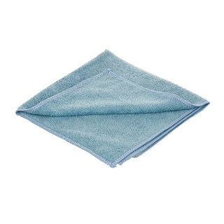 Unger Microfiber Cleaning Cloth, 16" x 16", 10/Case - Blue