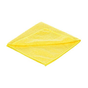 Unger Microfiber Cleaning Cloth, 16" x 16", 10/Case - Yellow