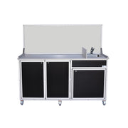 Monsam Enterprises FSC-001 Aluminum Cart, 29" x 66" - Blue