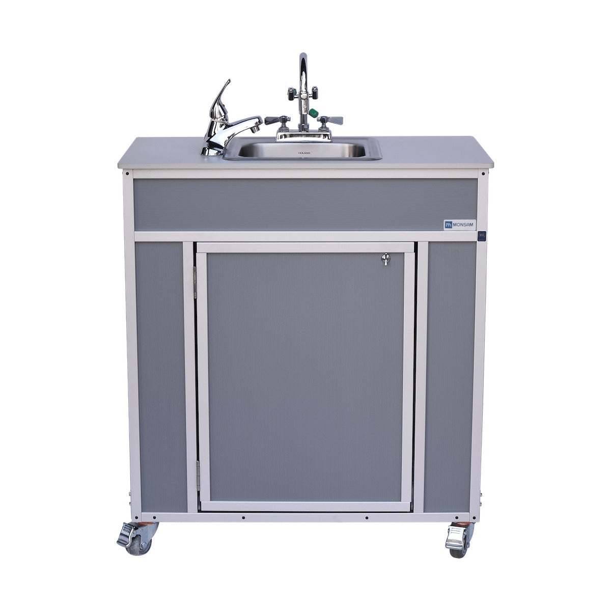 Monsam Enterprises PSE-2001E Aluminum Station, 18 3/4" x 35", 110/120V Volts - Black