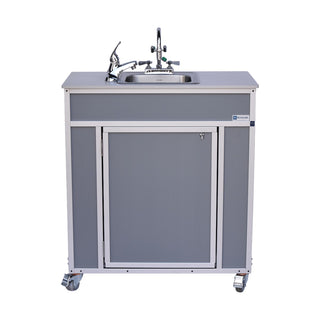 Monsam Enterprises PSE-2001E Aluminum Station, 18 3/4" x 35", 110/120V Volts - Black