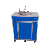 Monsam Enterprises PSE-2001E Aluminum Station, 18 3/4" x 35", 110/120V Volts - Blue