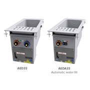 Arcobaleno AEDA33 Stainless Steel Pasta Cooker, 11 gal., 230V 3 phase - Default Title
