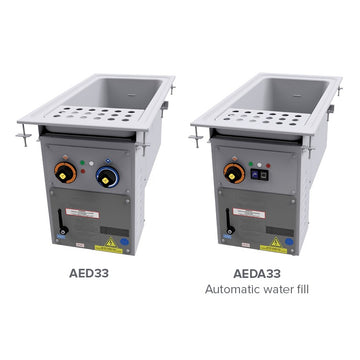 Arcobaleno AEDA33 Stainless Steel Pasta Cooker, 11 gal., 230V 3 phase - Default Title