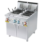 Arcobaleno Stainless Steel Pasta Cooker, 22 gal. - AnnA Automatic Water Fill
