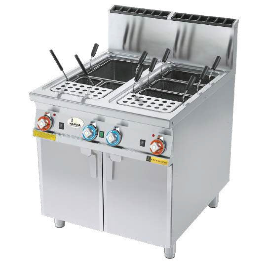 Arcobaleno Stainless Steel Pasta Cooker, 22 gal. - AnnA Automatic Water Fill