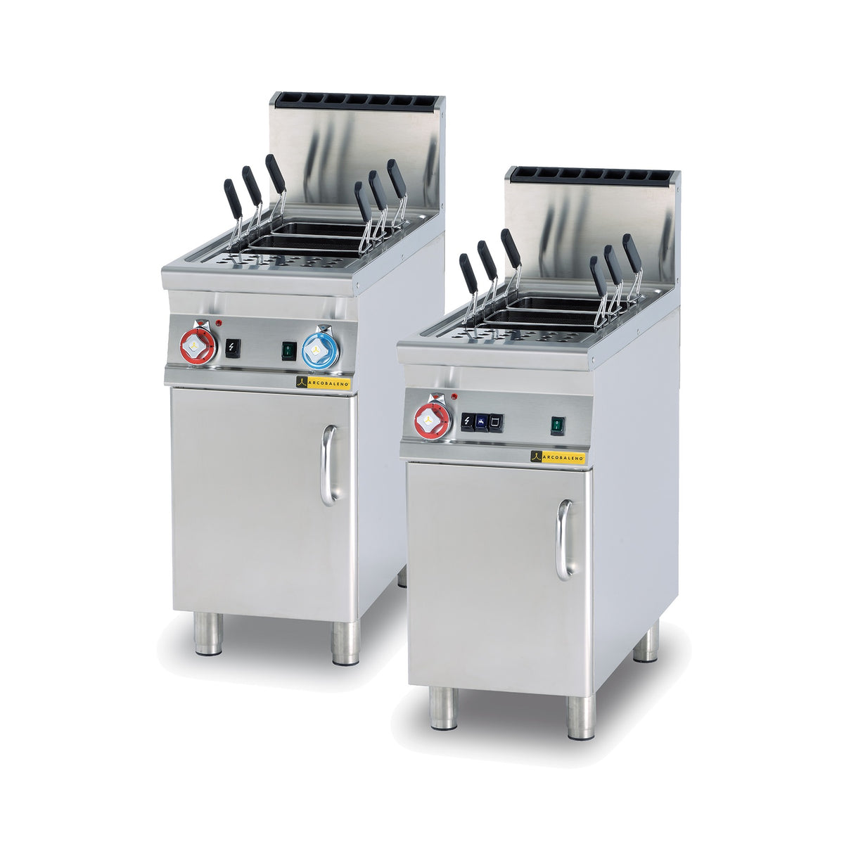 Arcobaleno Stainless Steel Pasta Cooker, 11 gal., 220V 3 phase - APCG35H Natural Gas