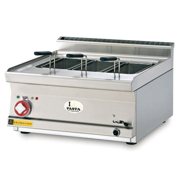 Arcobaleno Stainless Steel Pasta Cooker, 6.5 gal., 230V - 1
