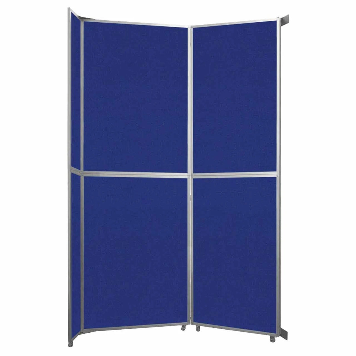 Versare Fabric Room Divider, Blue - 7 15/16' x 147"
