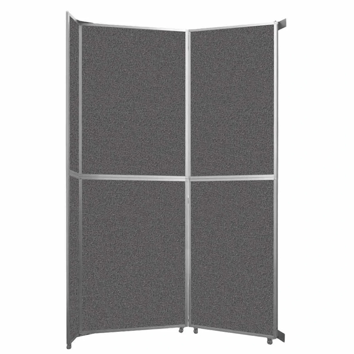 Versare Fabric Room Divider, Gray - 7 15/16' x 147"