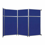 Versare Fabric Room Divider, Blue - 11 3/4' x 120 3/4"
