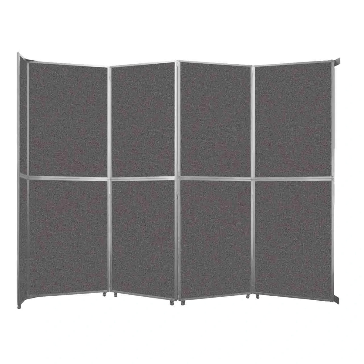 Versare Fabric Room Divider, Gray - 15 9/16' x 101 1/4"
