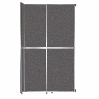 Versare Fabric Room Divider, Gray - 6 13/16' x 101 1/4"