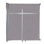 Versare Fabric Room Divider, Gray - 6 13/16' x 120 3/4"