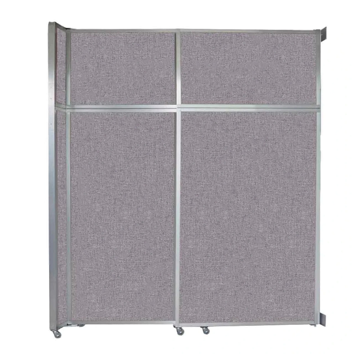 Versare Fabric Room Divider, Gray - 6 13/16' x 120 3/4"