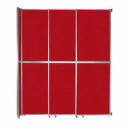 Versare Fabric Room Divider, Black - 9 3/4' x 101 1/4"