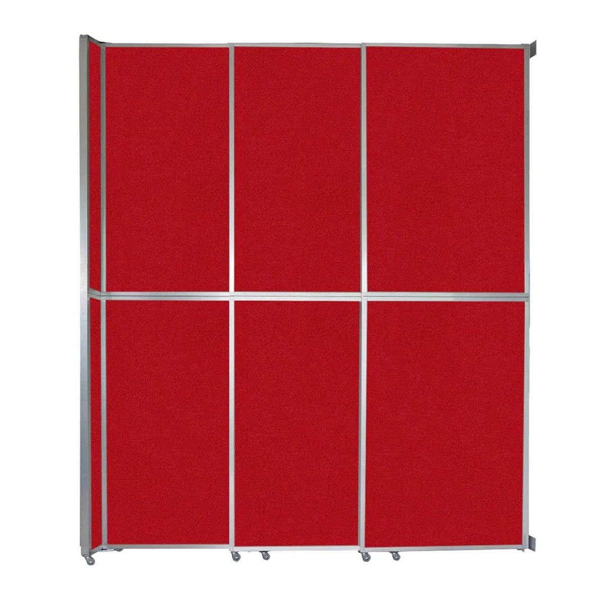 Versare Fabric Room Divider, Black - 9 3/4' x 147"