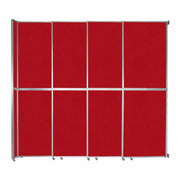 Versare Fabric Room Divider, Black - 12 11/16' x 147"
