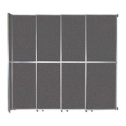 Versare Fabric Room Divider, Gray - 12 11/16' x 101 1/4"