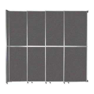 Versare Fabric Room Divider, Gray - 12 11/16' x 101 1/4"