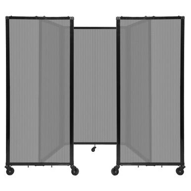 Versare Polycarbonate Room Divider, Gray - photo 3