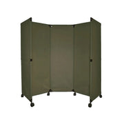 Versare Polyester Partition, 6' Wide - Black