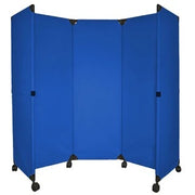 Versare Polyester Partition, 6' Wide - Blue