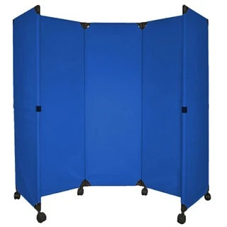 Versare Polyester Partition, 6' Wide - Blue