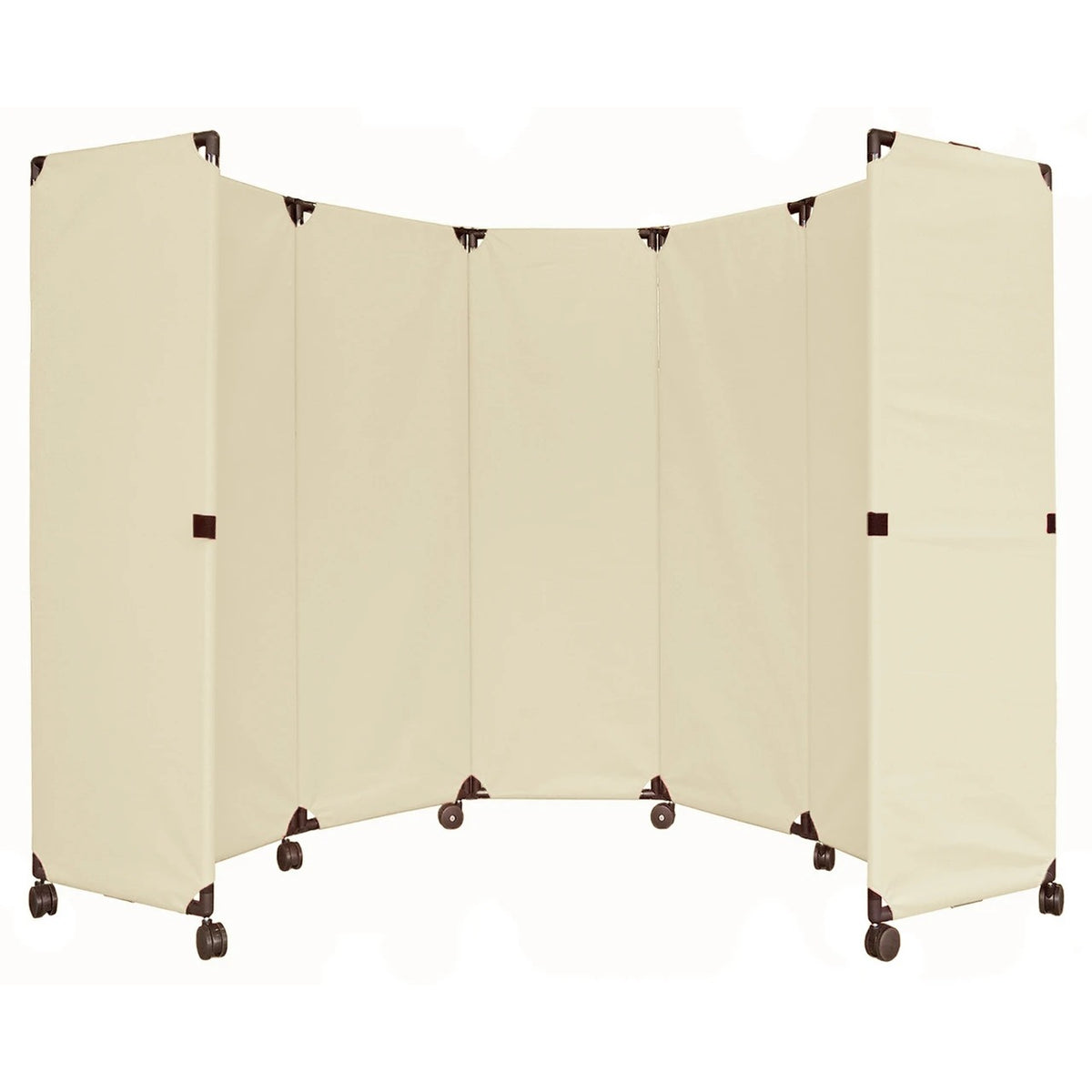 Versare Polyester Partition, 6' Wide - Gray