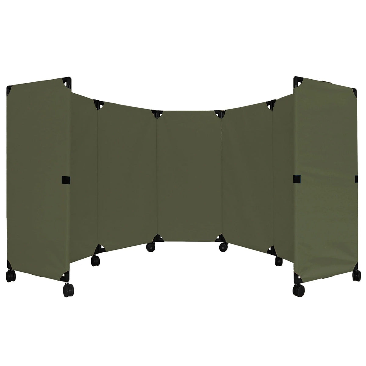 Versare Polyester Partition, 10' Wide, Blue - 48"