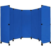 Versare Polyester Partition, 10' Wide - Blue